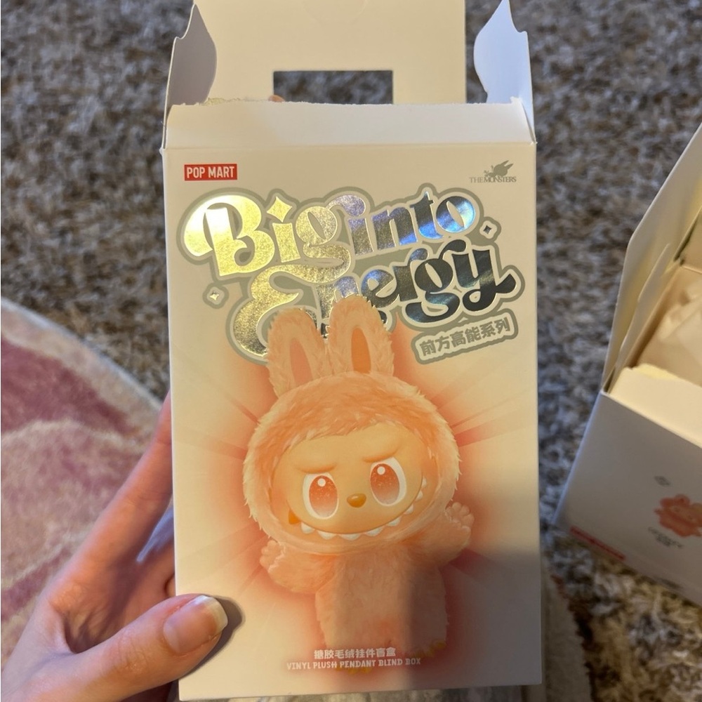 Big Into Energy Labubu - Love Pendant